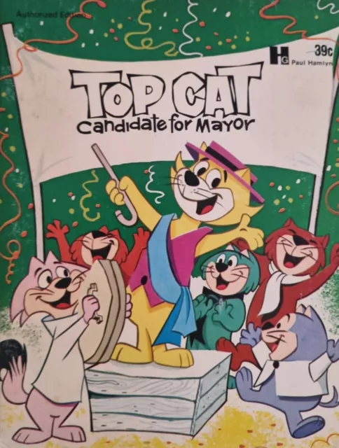 Top Cat: Candidate For Mayor Hanna-Barbera 1972 Durabook