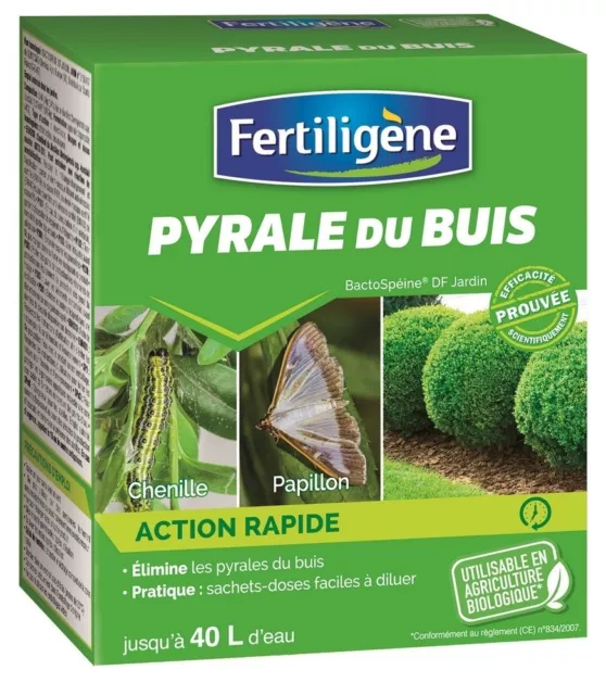 Insecticide Pyrale Du Buis Bactospeine Action Rapide Fertiligene