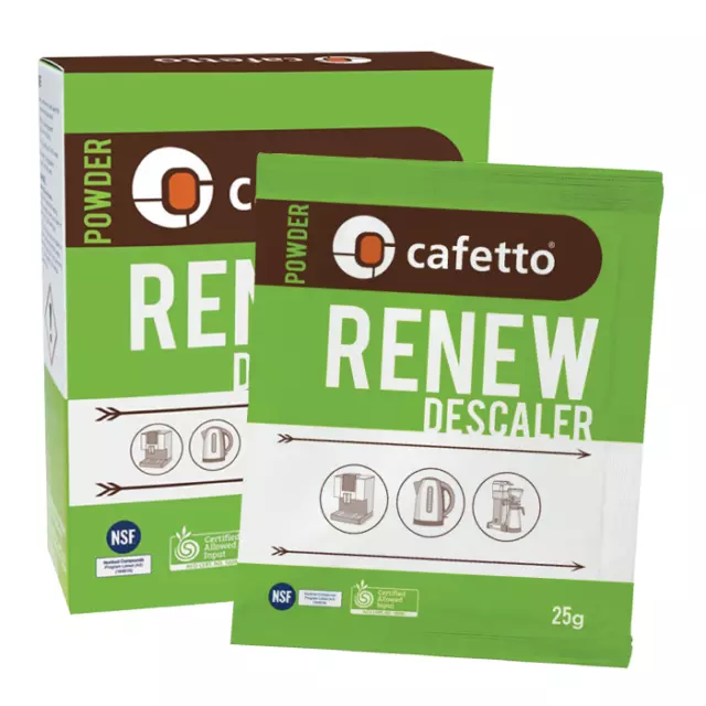 NEW IMPROVED Renew Breville Descaler Espresso Coffee Machine Descaling Sachets