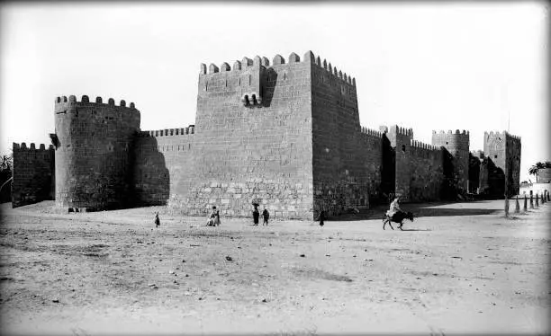 Gafsa The kasbah About 1910 Historic Old Photo