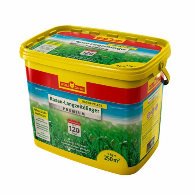 WOLF GARTEN Pelouse Engrais Longue Durée Le 250 Premium pour 250m ²