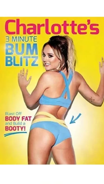 Charlottes 3 Minute Bum Blitz (Dvd,2015) New&Sealed UK Release Bottom Toning/Fit