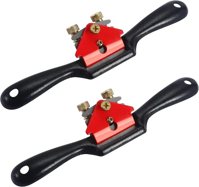 10‘’ Adjustable Wood Craft Cutting Edge Spoke Shave Spokeshave For Woodcarver X2
