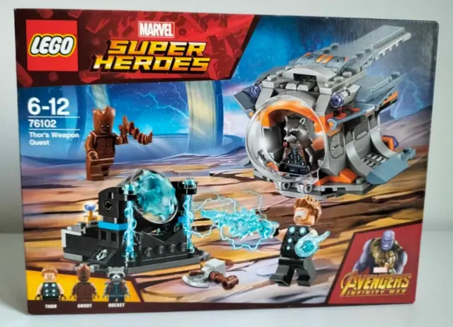 Lego Marvel 76102 Thor's Weapon Quest - À la recherche du marteau de Thor