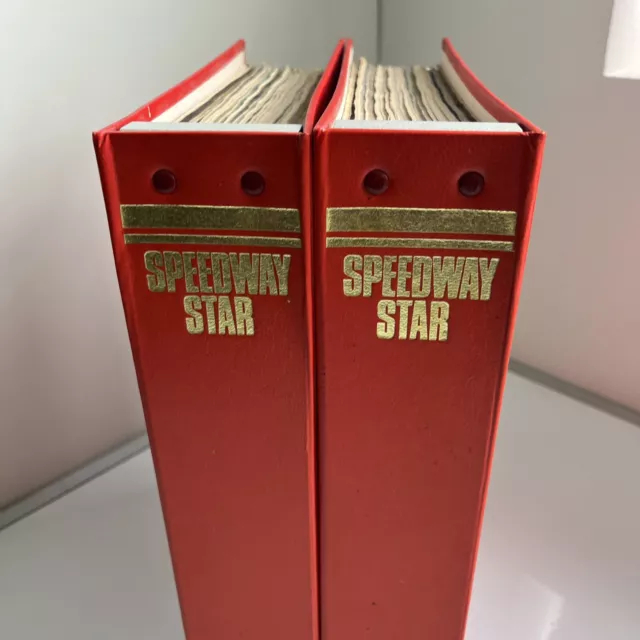 Speedway Star 1991 Full Year Of Magazines With Official Branded Folders