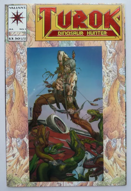 Turok Dinosaur Hunter #1 - Valiant Comics July 1993 VF+ 8.5