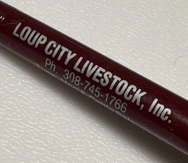 VINTAGE LOUP CITY Nebraska Livestock Hog Cattle Dairy Horse Sale