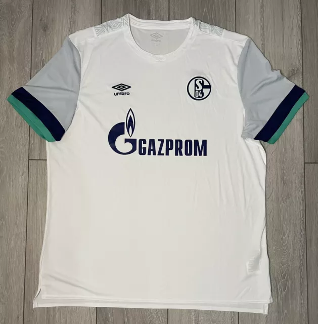 Official Schalke 04 2019/2020 Away Football Shirt Jersey Umbro Size Xxl Adult