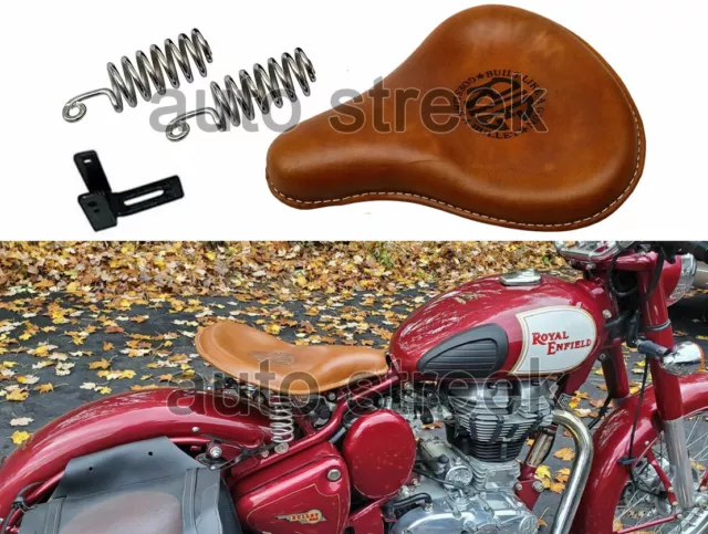 Royal enfield classic online 350 leather seat cover