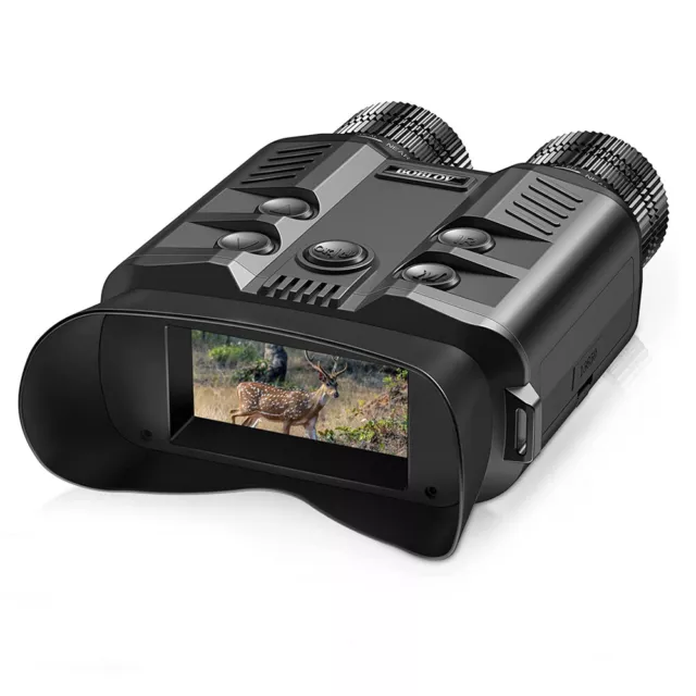 Boblov 32GB Night Vision Googles Binocular Digital Night Vision for Hunting