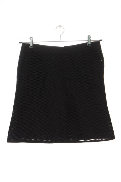 SET Pantalon taille haute Dames T EU 36 noir-rouge style décontracté