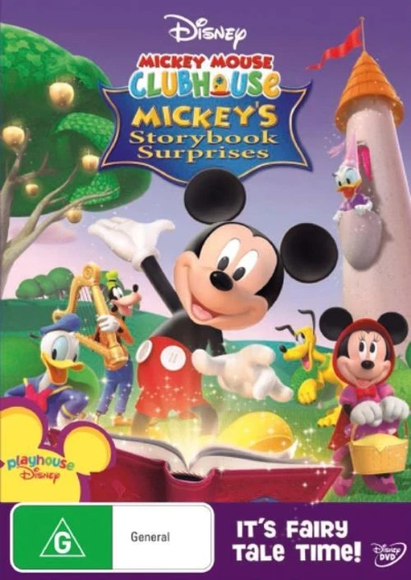 MICKEY MOUSE CLUBHOUSE Mickey s Storybook Surprises DVD TV SERIES mickey-mouse-clubhouse-mickey-s-storybook-surprises-dvd-tv-series