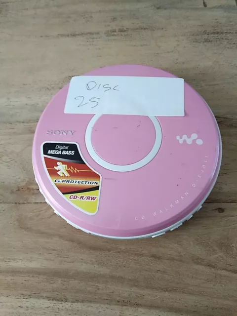 SONY DISCMAN D-EJ011 Riparazioni o ricambi (disco 25)