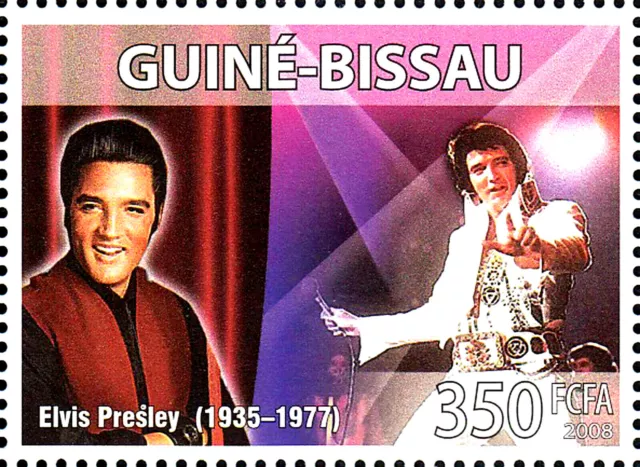 Guinea postfrisch MNH Elvis Presley Usa Sänger Musiker Schauspieler Kino / 944