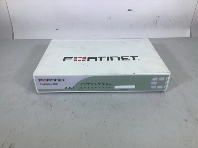 FORTINET FORTIGATE 60C FG-60C Router Firewall Security Appliance - NG ...