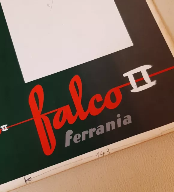 Bozzetto Originale Ferrania Anni 50/60