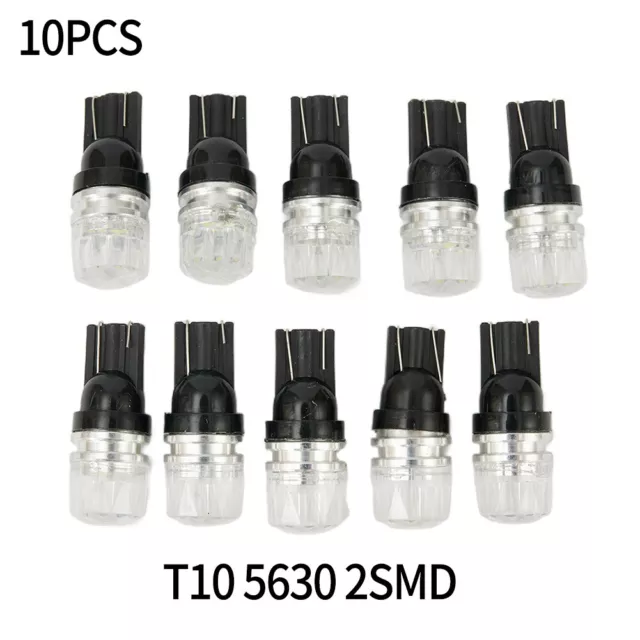 LED Ampoules Blanc Haute Puissance T10 2SMD Dôme Carte W5W 168 194 2825 Durable