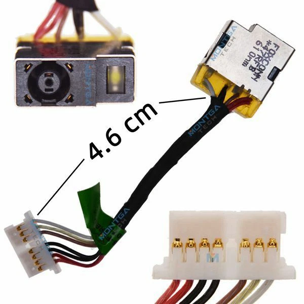 Connecteur Jack D'Alimentation Pour HP ENVY 13-ab022nf / 13-ab022tu - DC Power Jack - Neuf Générique