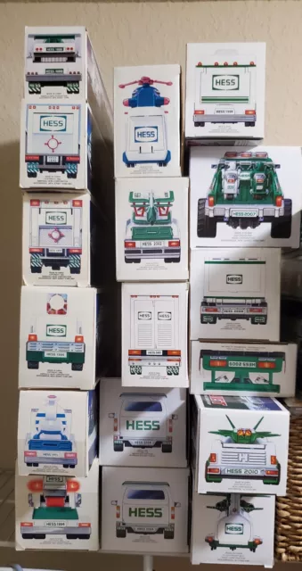 Hess Truck Lot In Original Boxes