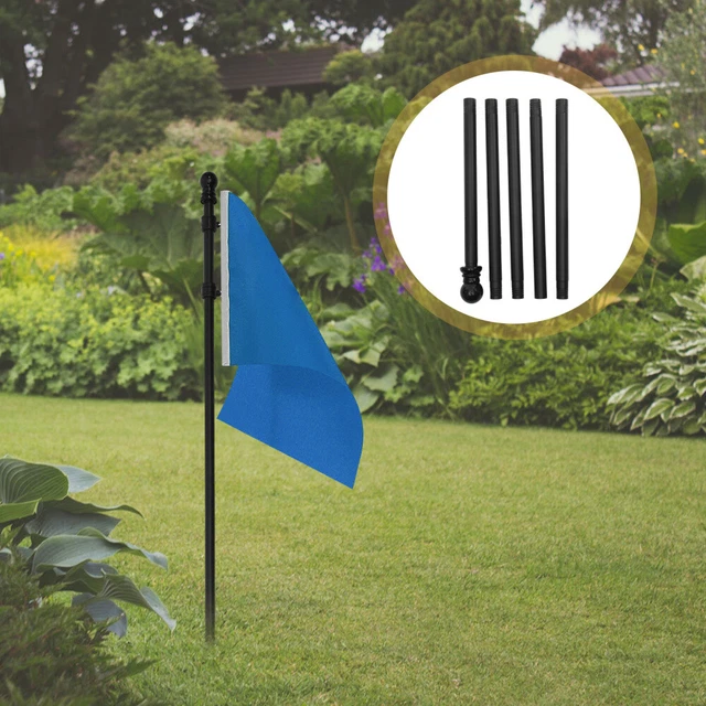 Flag Pole Holder Flag Pole Garden Flagpole Metal Flag Banner