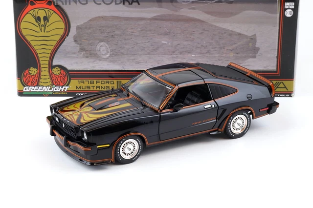 Miniature Greenlight Ford Mustang Cobra II 1978 - Échelle 1/18 - Occasion
