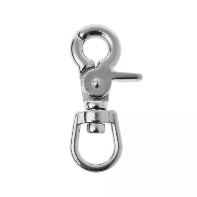 SWIVEL LOBSTER CLASPS Stainless Steel Diving Clips Weave Paracord Lanyard  Buckle $13.78 - PicClick AU