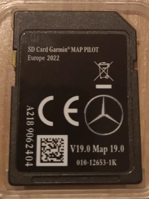 2022-23 Mercedes sd card Pilot Navigation Map Latest Satnav Update Map V19 A218.
