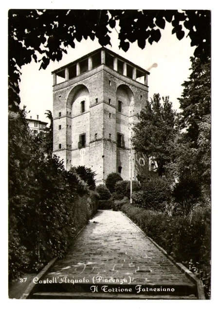 Cartolina - Repubblica - Castell'Arquato (Piacenza) - Il Torrione - FG - VG