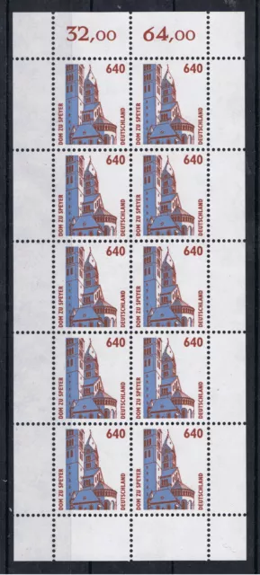 Bund / BRD MiNr. 1811 DS SWK KLB 10er-Bogen postfrisch