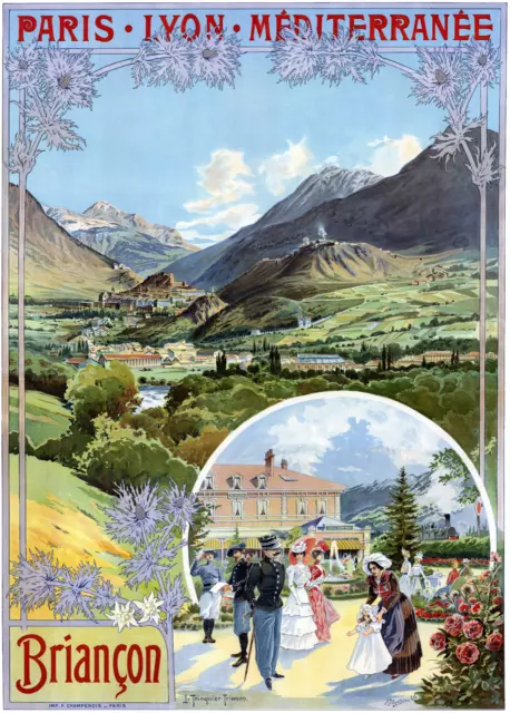 affiche  poster briancon