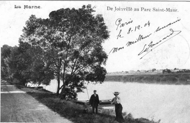 *9137 cpa La Marne - de Joinville au Parc St maur