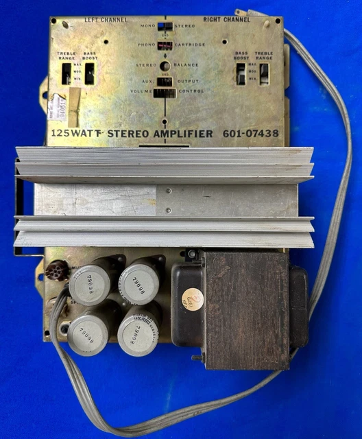 ROWE JUKEBOX:  STEREO AMPLIFIER 601-07438 With Auxiliary CD Input!