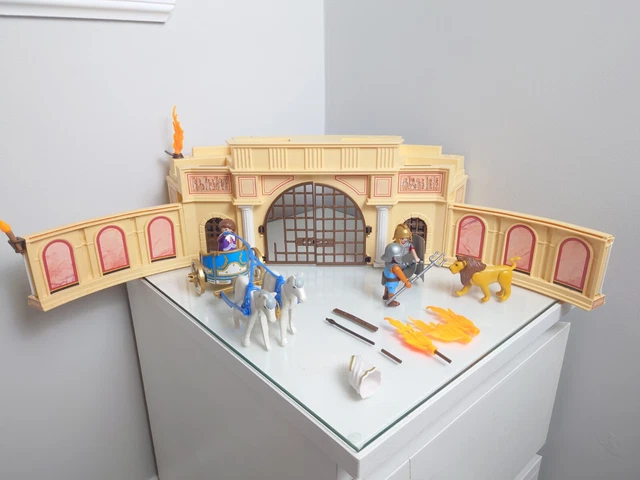 PLAYMOBIL 5837 HISTORY Roman Gladiator Arena Play set Colosseum