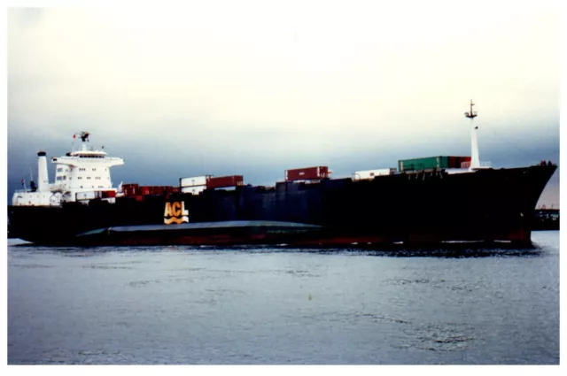 Atlantic Star (1967) Cargo Vessel Ship ACL Line Photograph VTG 4x6 IMO 6719603