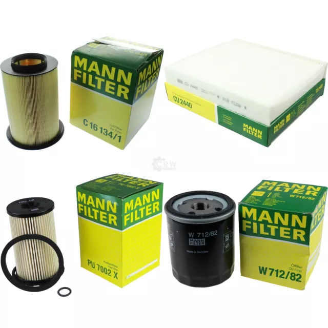 MANN-FILTER Inspection set Jeu de filtres pour Tournoi de Ford Focus II 1.8 TDCi