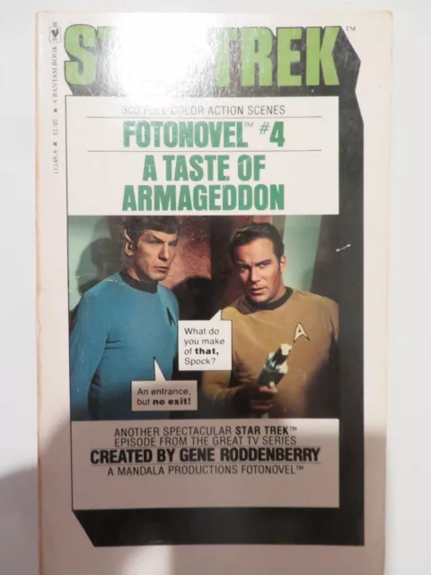 Star Trek Vintage ~ BOOK 4 ~ FOTONOVEL ~ 1978 ~ A TASTE OF ARMAGEDDON