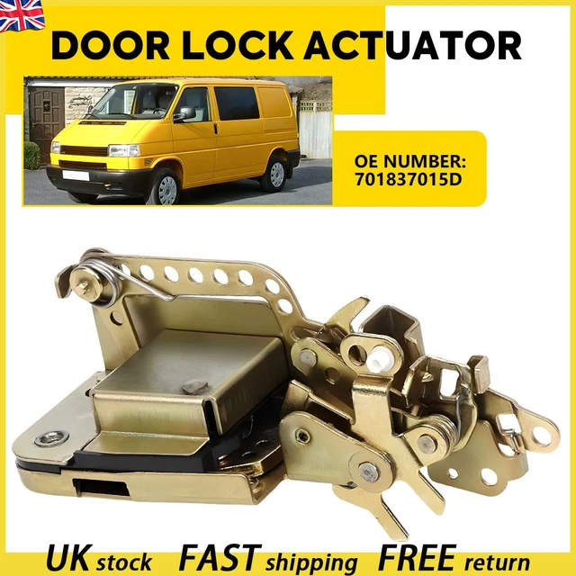 FOR VW TRANSPORTER T4 90-03 FRONT LEFT PASSENGER DOOR LOCK MECHANISM 701837015D | UK