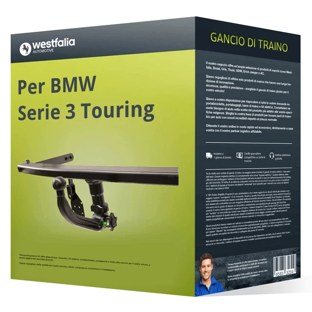 GANCIO TRAINO ADATTO per BMW Serie 3 Touring F31 estraibile Westfalia NUOVO EUR 336,50 PicClick IT GANCIO TRAINO ADATTO per BMW Serie 3 Touring F31 estraibile Westfalia NUOVO EUR 336,50 PicClick IT