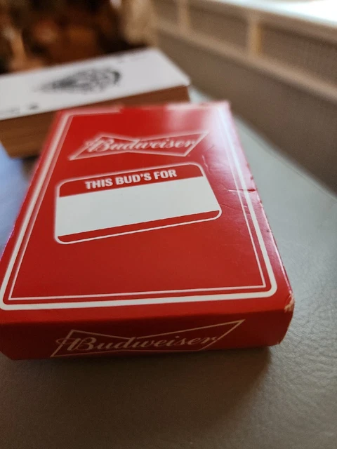 Budweiser This Buds For You Deck Of Cards