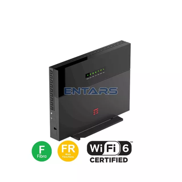 Modem TIM Hub + ZTE Router WiFi 6 VDSL Plus Fibra Ultraveloce Fttc Ftth