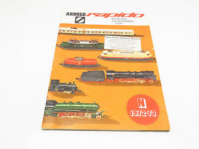 69    brochure chemin de fer Prospekt Arnold Catalogue Train ARNOLD RAPIDO   N  1968 