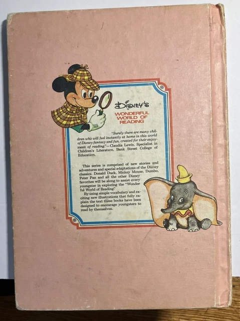Vintage 1974 Walt Disney's Cinderella Book Disney Wonderful World of Reading 2