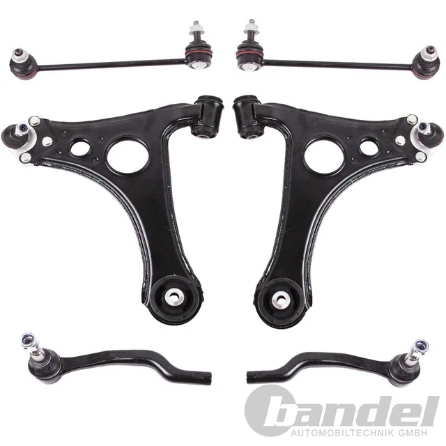 Kit Bras De Suspension Avant Pour Mercedes Classe A W168 - 6 Pièces (bras, Rotules, Biellettes) - Pièce De Rechange