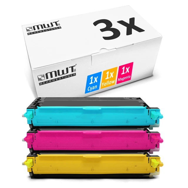 3x Cartridge for Dell 3110-cn 3115-cn