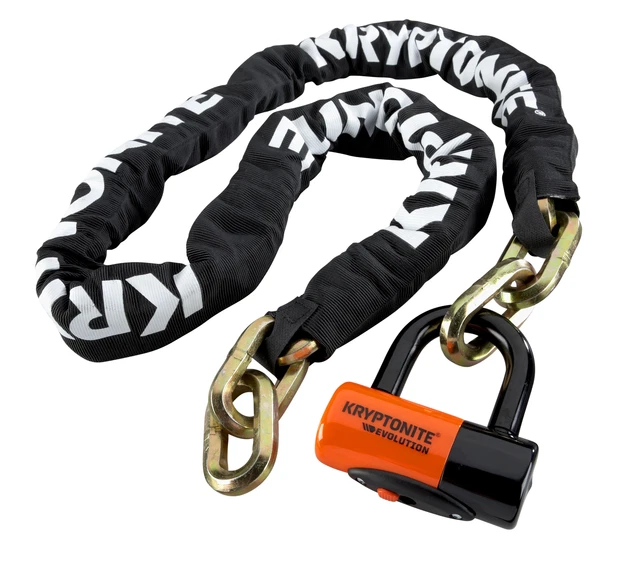 Kryptonite New York Chain Evolution Series-4 Disc Lock 999522 5'5'' 170cm x12mm