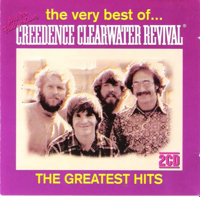 2-CD- Creedence Clearwater Revival/CCR/Very Best Of/Greatest Hits/40 Songs/1986