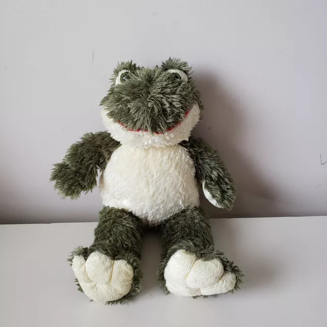 2001 The Bear Factory 16" Frog Plush Stuffed Animal Toy Kids Ages 3+
