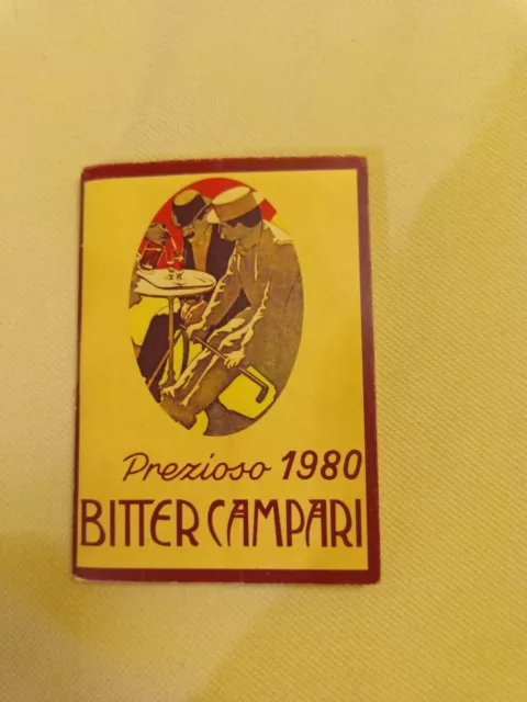 Libretto Prezioso 1980 Bitter Campari