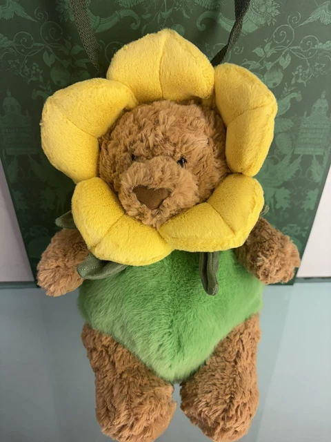 AUTHENTIC JELLYCAT BARTHOLOMEW Bear Daffodil Outfit Spring 2026 Receipt ...