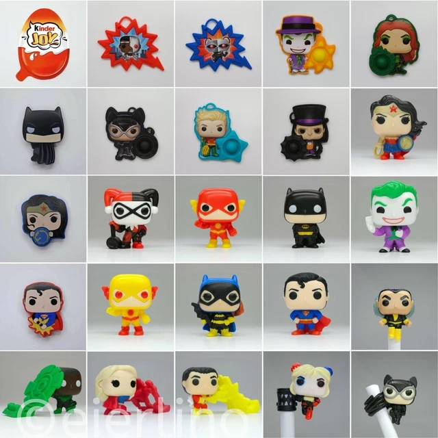 NEU Funko Pop! DC Comic Heroes Kinder Joy 24er XXL KOMPLETTSATZ + alle BPZ